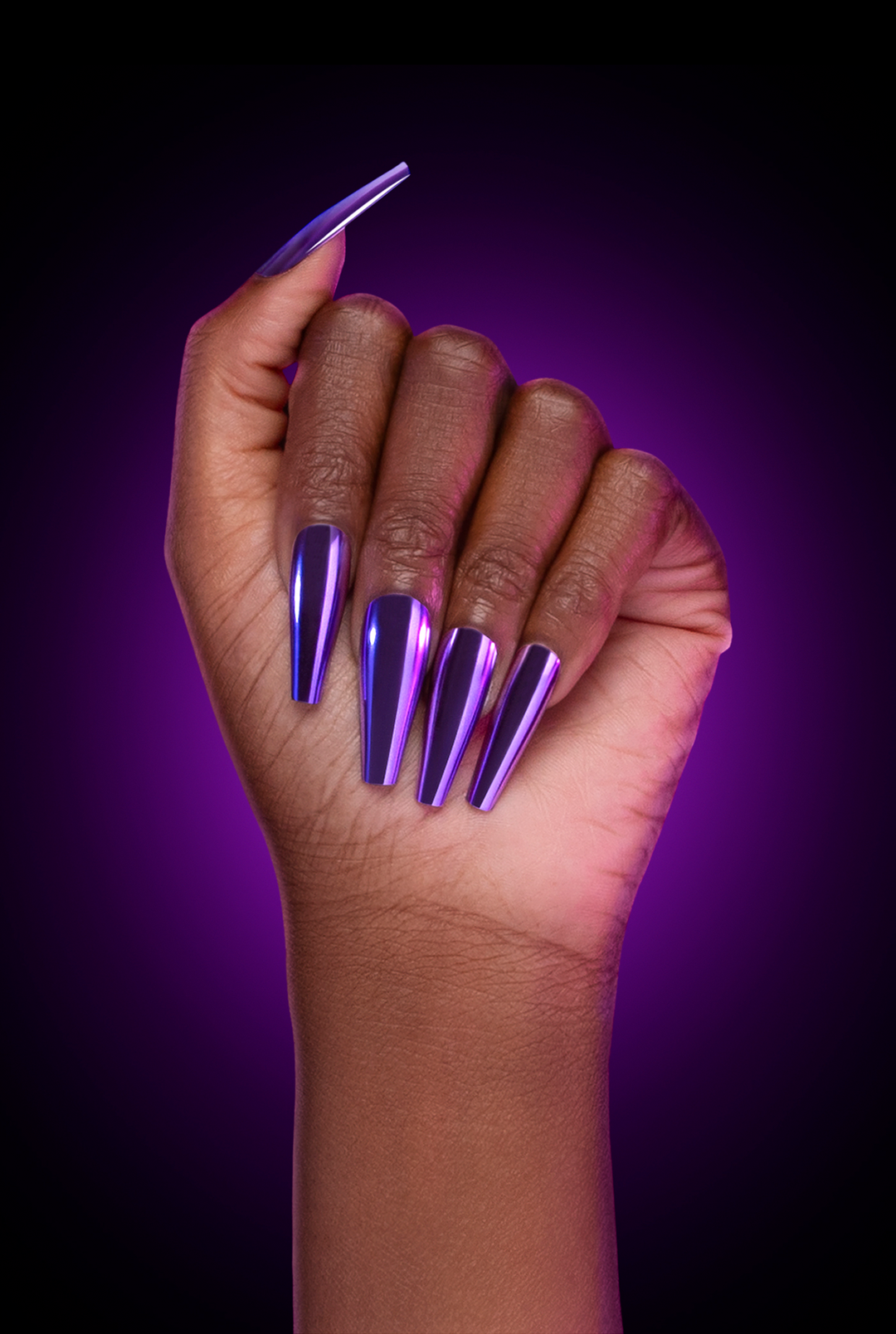 AMETHYST MOON PRESS ON NAILS – Black Moon Cosmetics
